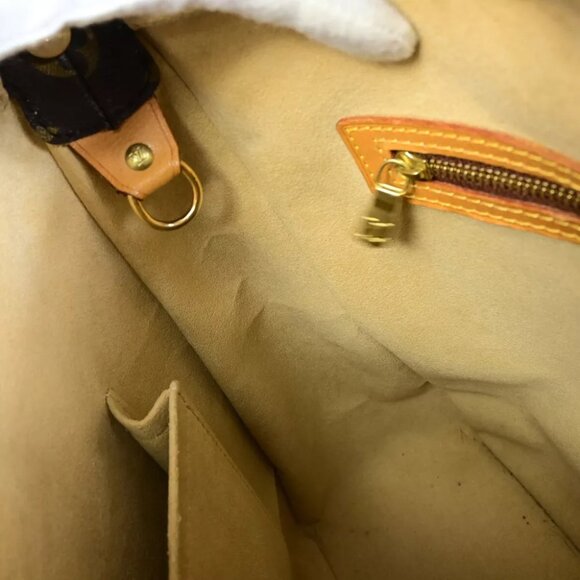 LOUIS VUITTON Looping GM Shoulder Bag Monogram Leather Brown USA M51145 37FA734 - Picture 16 of 16